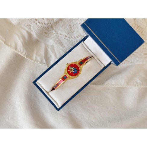 Vintage Metal Floral Women's Watch