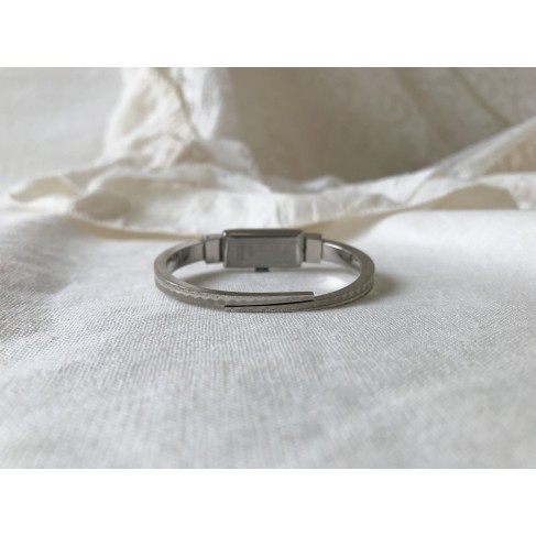 Vintage Silver Tone Women's Watch