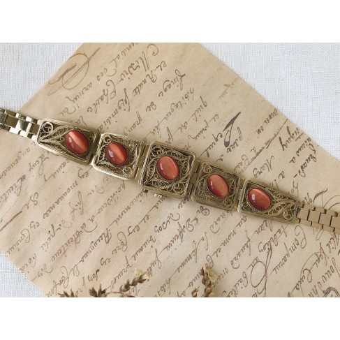 Metal Cat's Eye Ladies Watch
