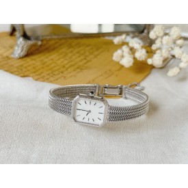 Silver Metal Women's Watch