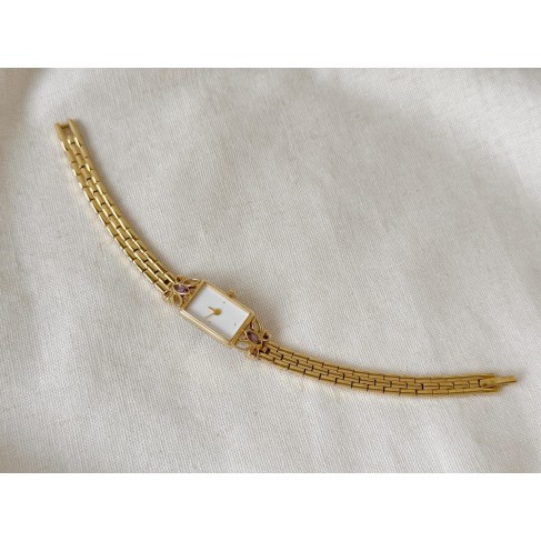 Vintage Crystal Bracelet Watch
